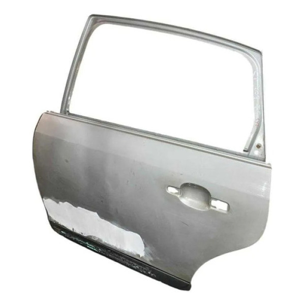 Porta Traseira Esquerda Citroen C4 Pallas 2009 2010 Detalhe Traseira Esquerdo Branco