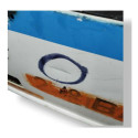 Tampa Traseira Porta Malas Chevrolet Blazer 2.4 2010 Detalhe Branco
