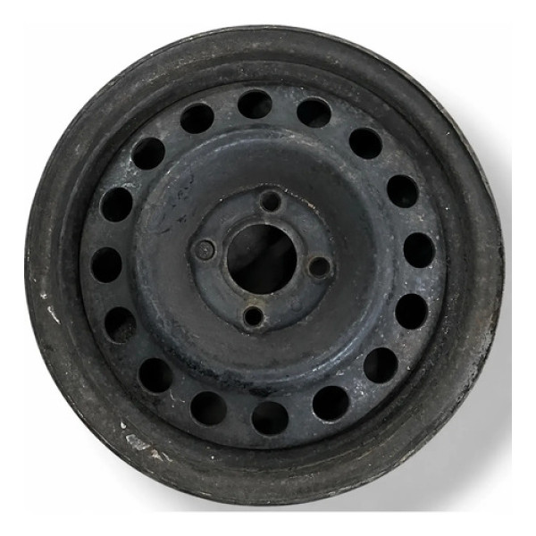 Roda Ferro Avulsa Aro 14 Renault Clio Sandero Preto