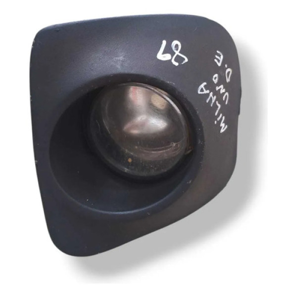 Farolete Farol Milha Lado Esquerdo Fiat Uno 1984 1985 A 2003 Preto