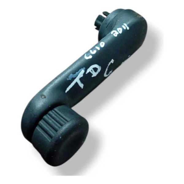 Manivela Vidro Renault Porta Clio 7700811387 2010 2011 2012 Preto