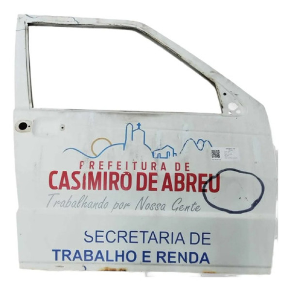 Porta Dianteira Direita 4p Fiat Uno Mille 2007 2008 Detalhe Dianteira Direita Branco