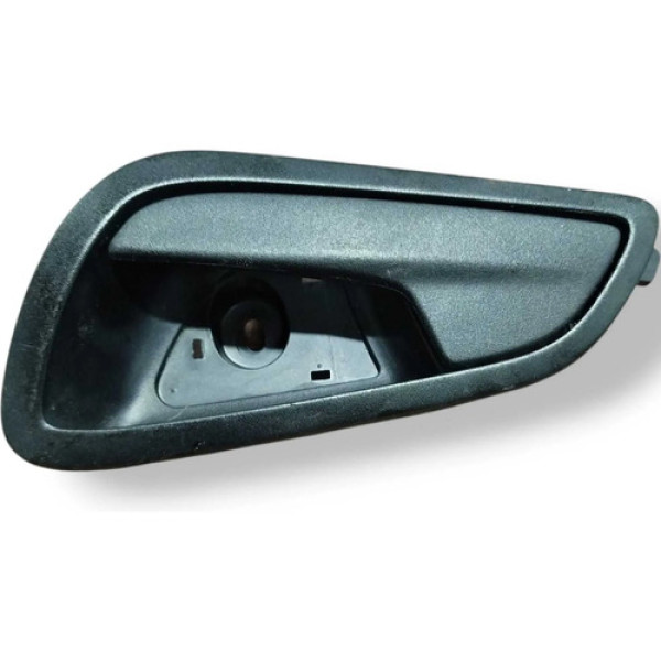 Maçaneta Interna Traseira Esquerda Ford Ka 2017 2018 2019 Preto Traseira