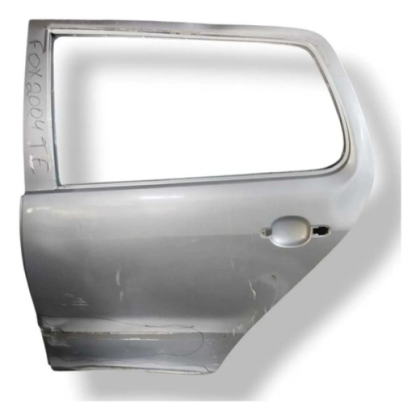 Porta Traseira Esquerda Volkswagen Fox 2004 A 2006 - Detalhe Traseira Esquerdo Branco