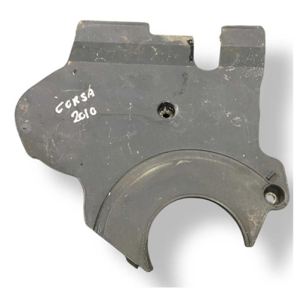 Capa Protecao Correia Dentada Chevrolet Corsa 2010 93388664 Cinza