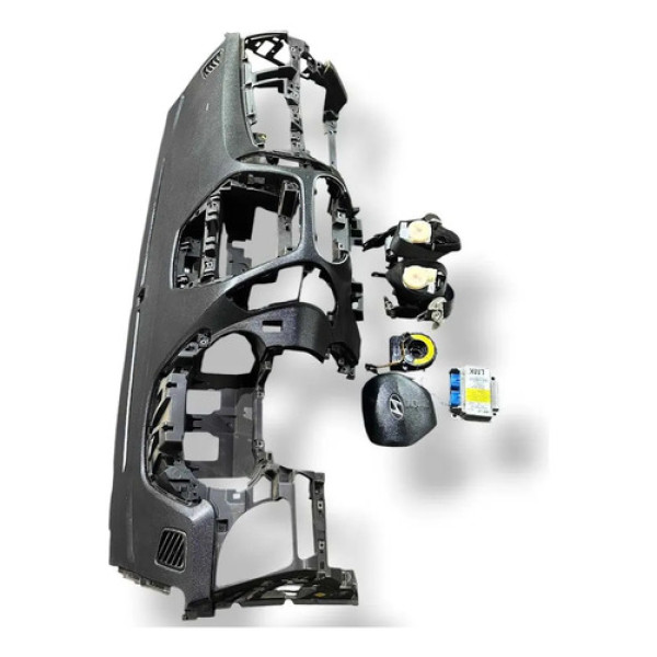 Kit Air Bag 2.0 Hyundai Ix35 2012 2013 2014 2015 Detalhe Preto