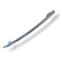 Canaleta Guia Vidro Traseiro Direito Chevrolet Meriva 2008 Prateado