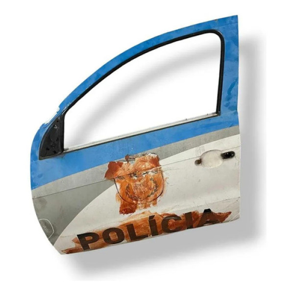 Porta Dianteira Esquerda Vw G6 Voyage 2014/2016 Com Detalhe Dianteira Esquerdo Branco
