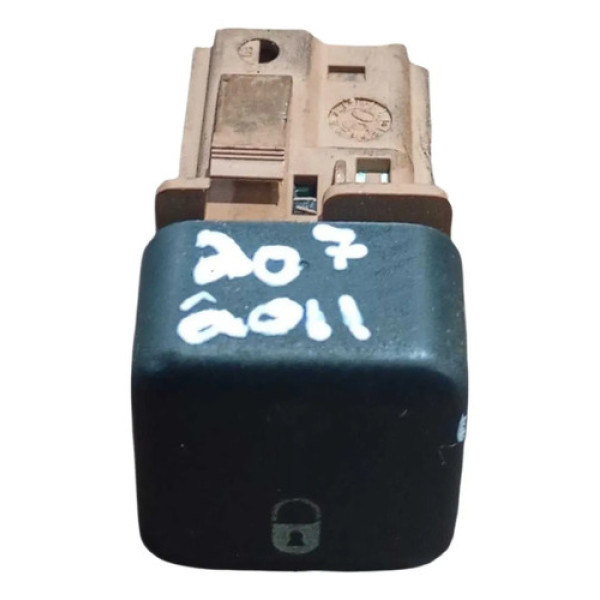 Botão Central Trava Portas Peugeot 207 1.4 2010 2011 2012