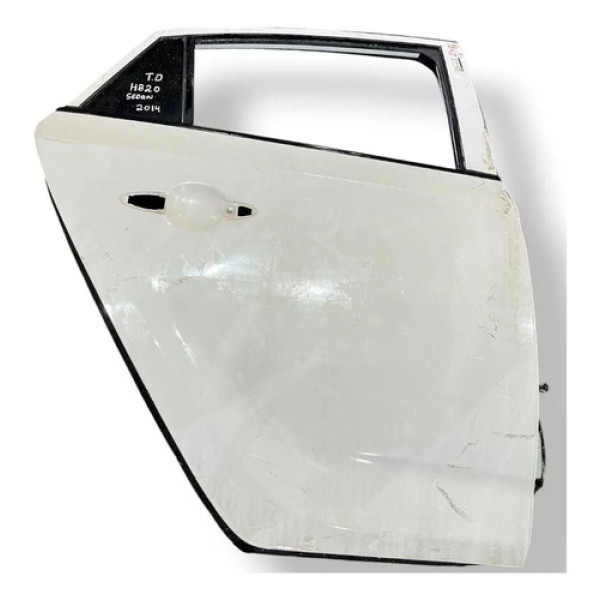 Porta Traseira Direita Hyundai Hb20 Sedan 2014 2015 A 2018 Traseira Direito Branco