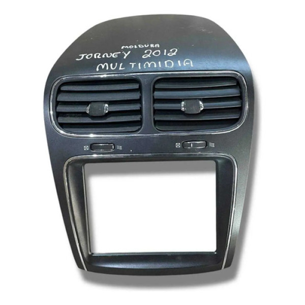 Moldura Multimídia C/difusor Dodge Jounrey 2012  Á 2014 Preto