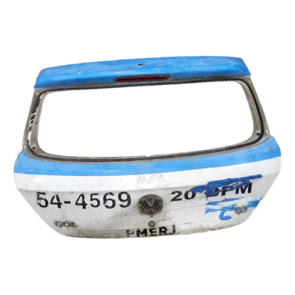 Tampa Traseira Porta Malas Volkswagen Gol G5 2009/12 Detalhe Branco