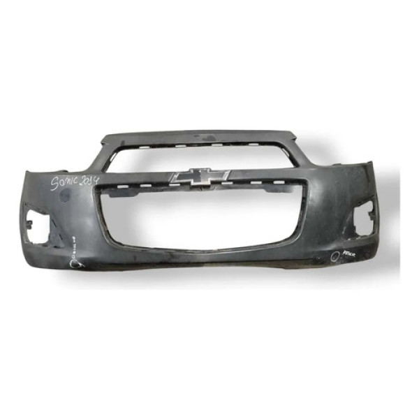 Parachoque Dianteiro Gm Sonic Ltz 1.6 2014 96694765 Detalhe Cinza-escuro