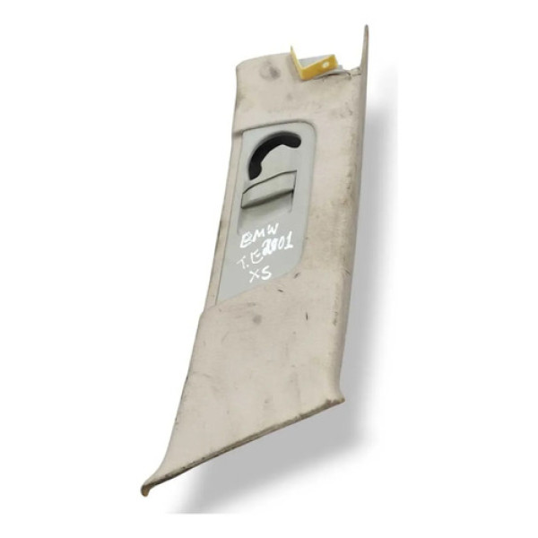 Moldura Coluna Traseira Esquerda Bmw X5 2001 51438408471 Branco
