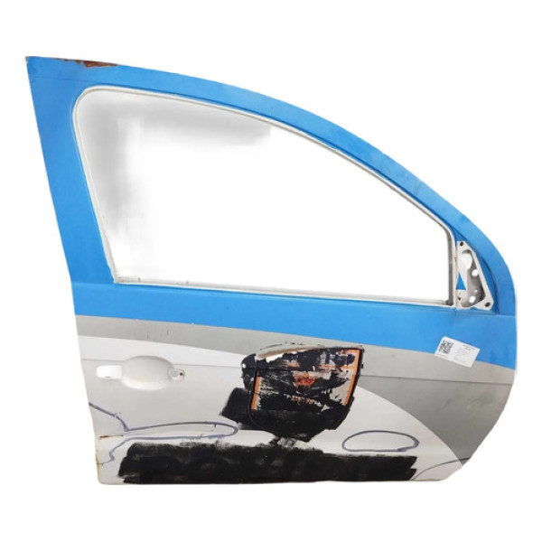 Porta Dianteira Direita 4p Volkswagen Voyage 2014 Detalhe Dianteira Direita Branco