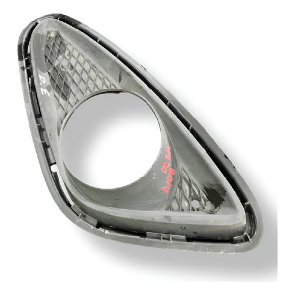 Grade Farol Milha Esquerdo Hyundai Hb20 2013 2014 S0730201 Preto Esquerdo