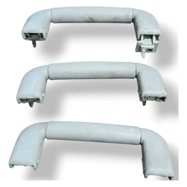Trio Alça Teto Apoio Braço Gm Vectra 1997 1998 1999 2000 Branco