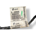 Chicote Luz Placa Traseira Chevrolet Sonic 2013 95084443