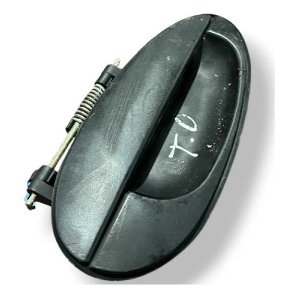 Maçaneta Externa Traseira Direita Chery Qq 2012 S116205180 Preto Traseira