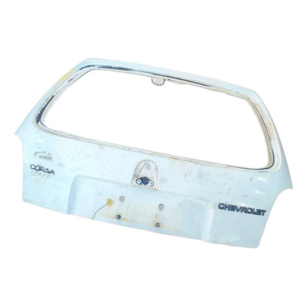 Tampa Traseira Porta Malas Gm Corsa Wind 1.0 1995 1996 1997 Prateado
