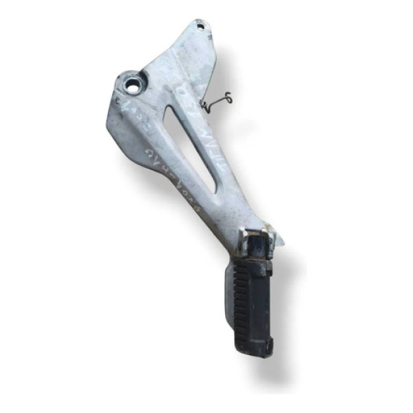 Pedaleira Bacalhau Direito  Honda Titan 150 2004 2005 2006 Prateado