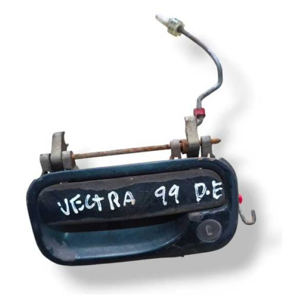 Maçaneta Externa Dianteira Esquerda Gm Vectra 1997 1998 1999 Preto Dianteira
