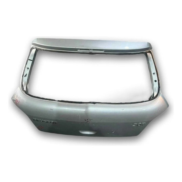 Tampa Traseira Porta Malas Peugeot 307 2002 2003 2004 A 2012 Prateado