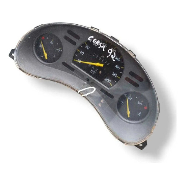 Painel Instrumentos Chevrolet Corsa 1994 Detalhe 90484148 Preto
