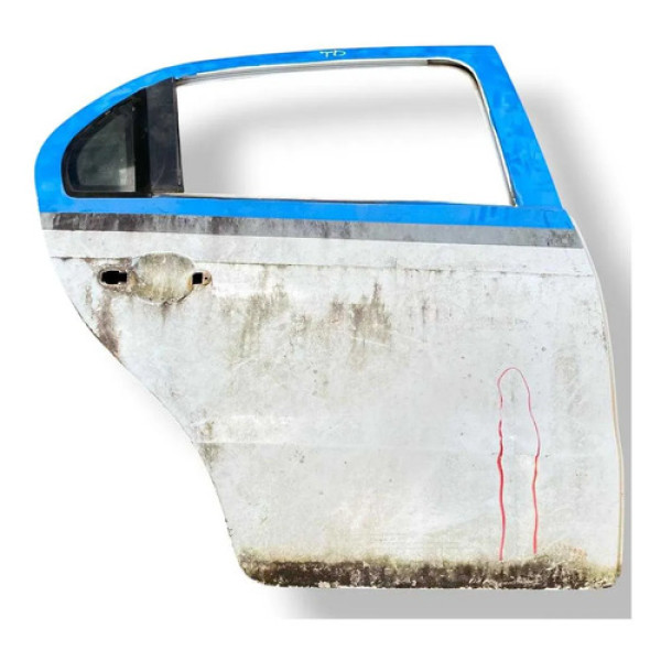 Porta Traseira Direita Vw G6 Voyage 2014/2015/16 Com Detalhe Traseira Direita Branco