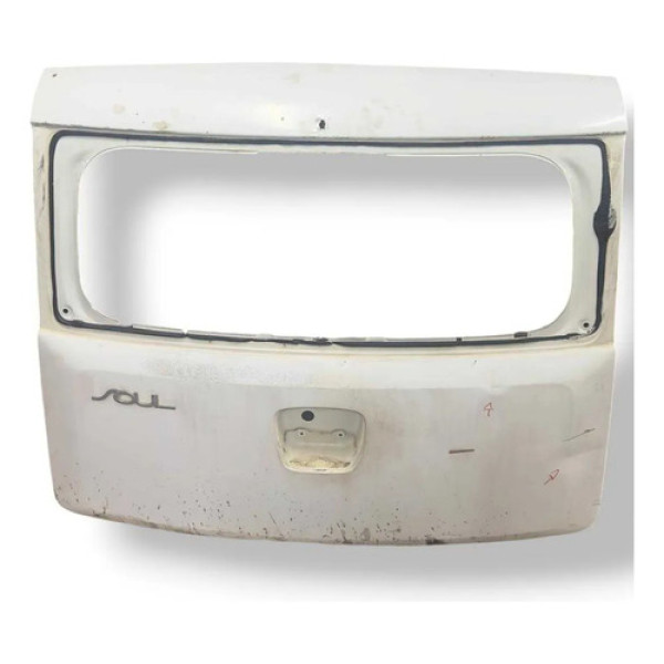 Tampa Traseira Kia Soul 2010 2011 2012 2013 2014 Detalhe Branco