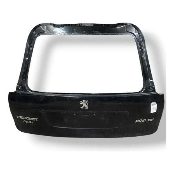 Tampa Traseira Peugeot 206 Sw 2005 2006 2007 2008 2009 10 Preto
