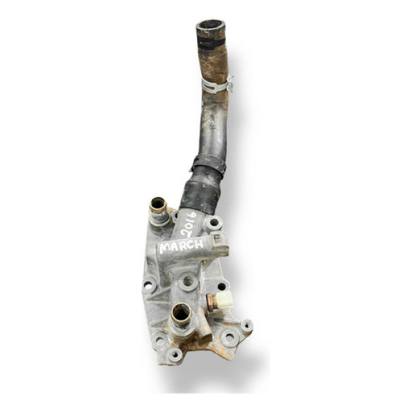 Carcaça Válvula Termostática Nissan March 1.6 2015 2016 2017