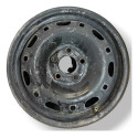 Roda Ferro Aro 14 5 Furos Volkswagen Golf Polo Fox Preto
