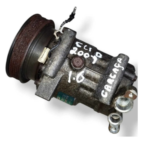 Carcaça Compressor 1.6 16v   Renault Clio 2004 2005 / 2007