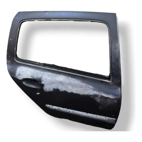 Porta Traseira Direita Renault Clio 2002 2004 2005 Detalhe Traseira Direita Preto