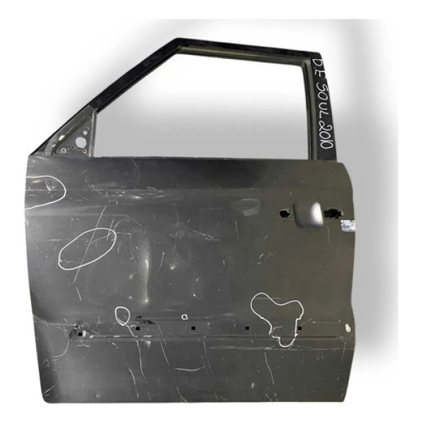 Porta Dianteira Esquerda Kia Soul 1.6 2011 2012 2013 Detalhe Dianteira Esquerdo Cinza