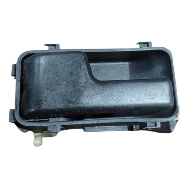 Maçaneta Interna Dianteira Esquerda Fiat Uno 2003 2004 2005 Preto Dianteira