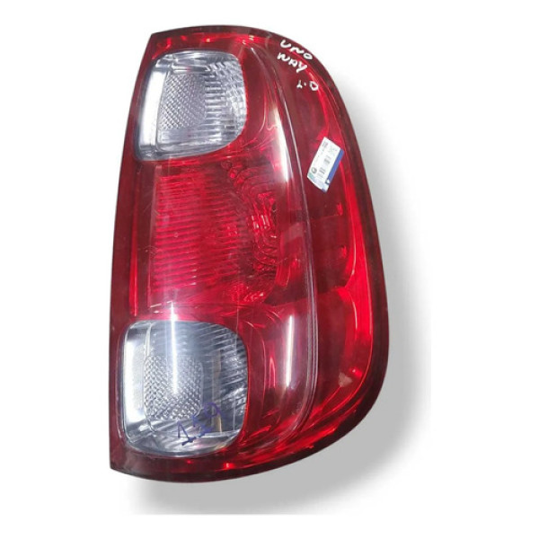 Lanterna Traseira Direita Fiat Uno Vivace 2010 2014 5202788 Direito/passageiro Vermelho