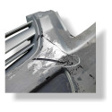 Parachoque Dianteiro Chevrolet Prisma 2009 2010 Detalhe Prateado