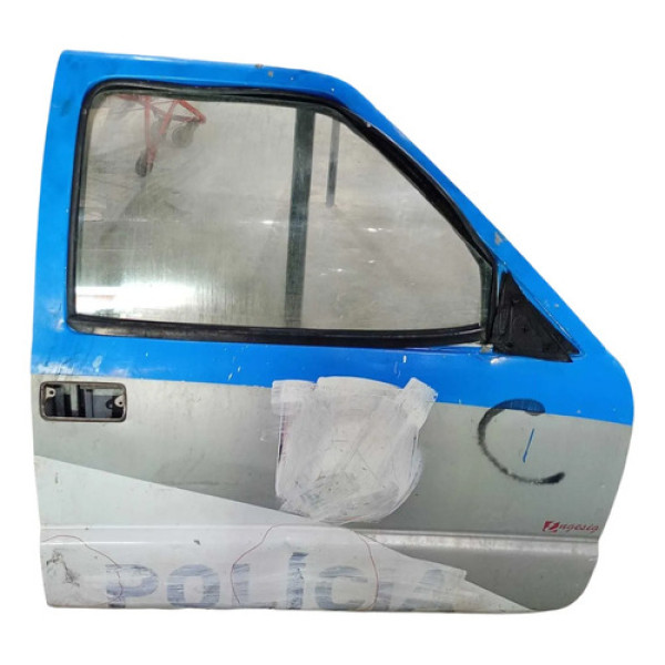 Porta Dianteira Direita Chevrolet Blazer 2009 2010 Detalhe Dianteira Direita Azul