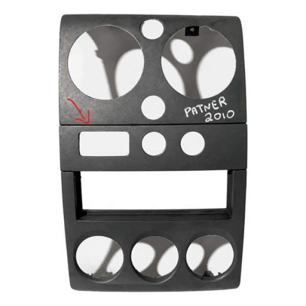 Moldura Comando Ar Peugeot Partner 2010 C/detalhe 9653812077