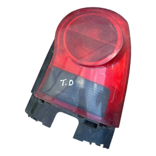 Lanterna Traseira Direita Volkswagen Gol G4 2006 2007 2008 Direito/passageiro Vermelho
