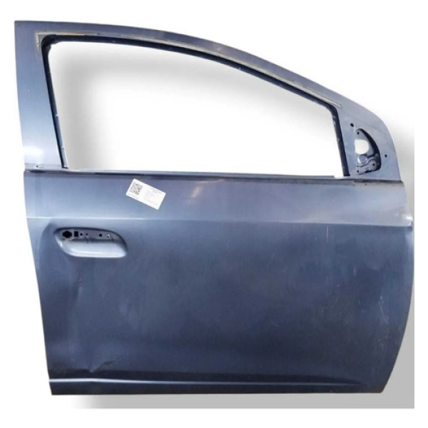 Porta Dianteira Direita Chevrolet Onix 2015 2016 Detalhe  Dianteira Direita Azul
