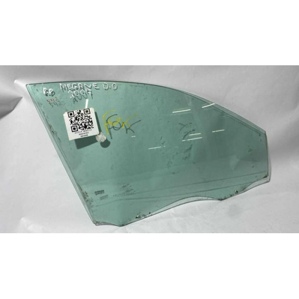Vidro Porta Dianteiro Direito Renault Megane Gt Dyn 2.0 2008