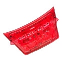 Tampa Traseira 1.6 Chevrolet Sonic Sedán 2012 2013 Detalhe Vermelho