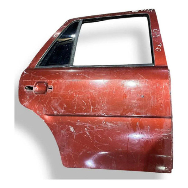 Porta Traseira Direita Volkswagen Gol G3 1999 2000 A 2005 Traseira Direita Vermelho