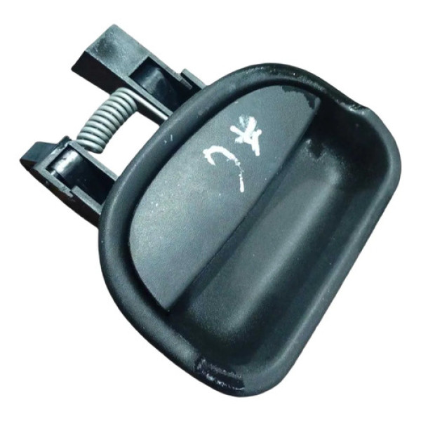 Maçaneta Externa Traseira Esquerda Kangoo 2008 7700354531 Preto Traseira