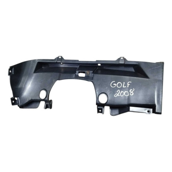 Moldura Inferior Coluna Painel Vw Golf 2008/2009 1j1858393a Preto