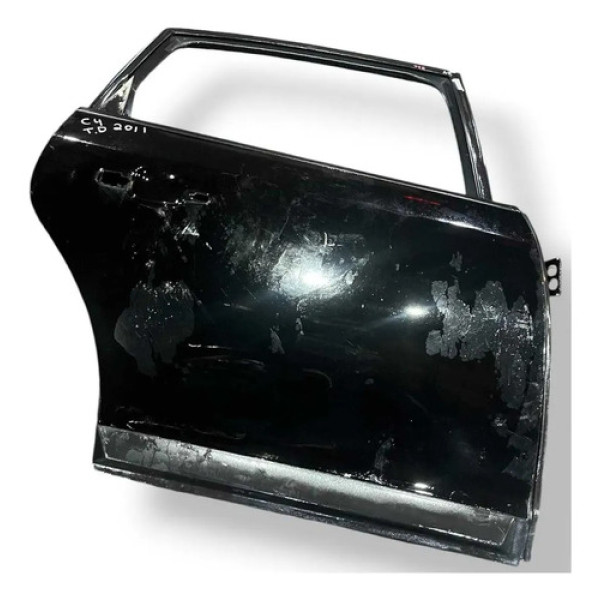 Porta Traseira Direita Citroen C4 2009 2010 2011 2012 2013 Traseira Direta Preto