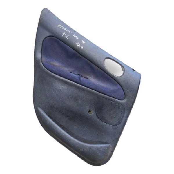 Forro Porta Traseira Esquerda Peugeot 206 4p 2000 9629330777